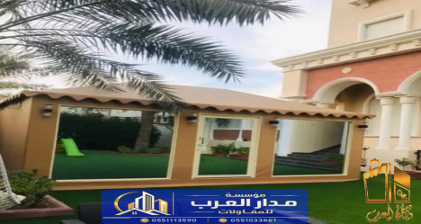 خيام زجاجية بيوت شعر واجهة